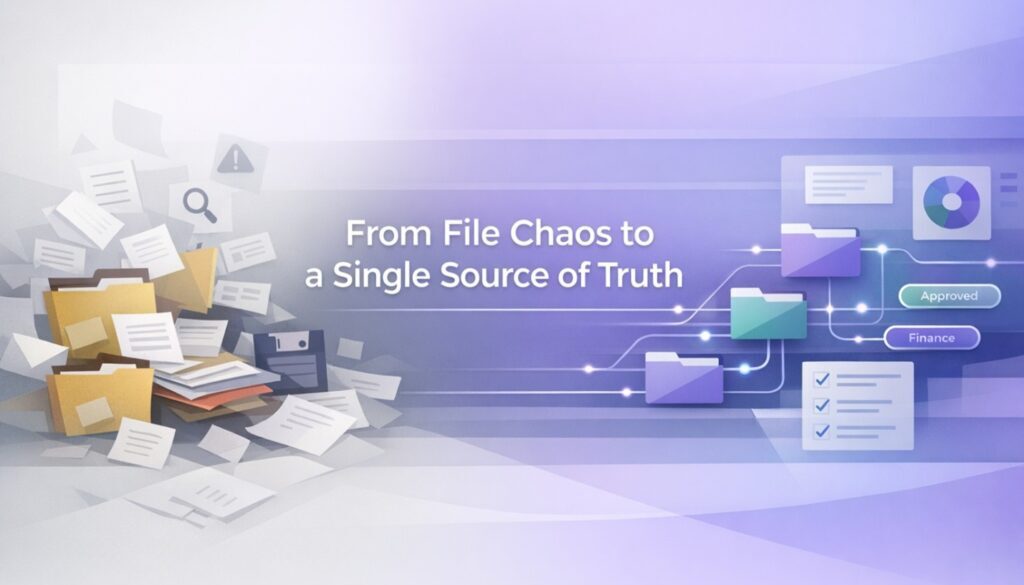 From File Chaos to Single Source of Truth
