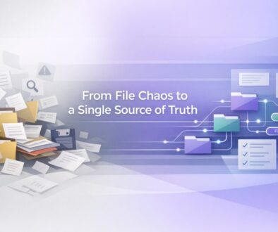 From File Chaos to Single Source of Truth